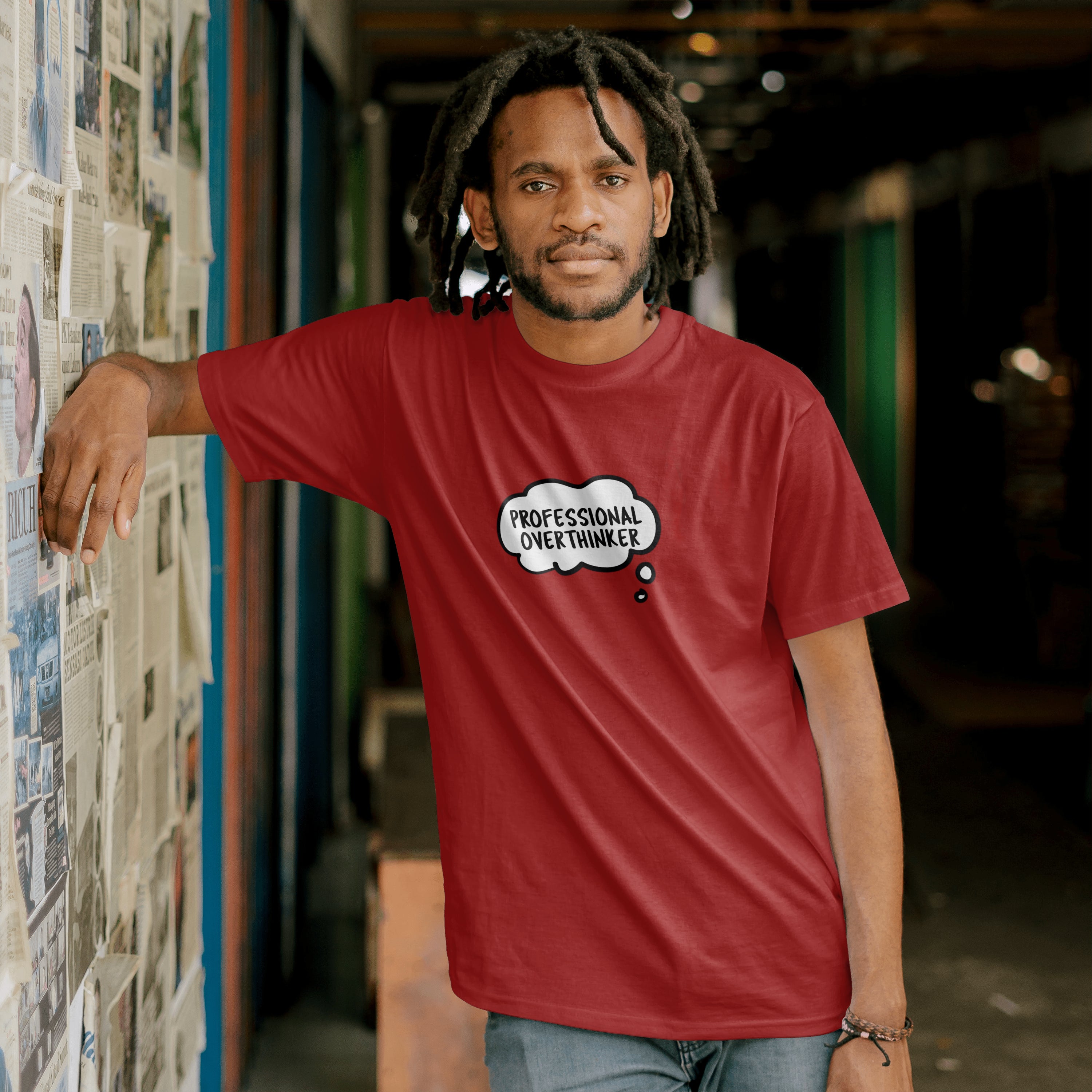 overthinking tee