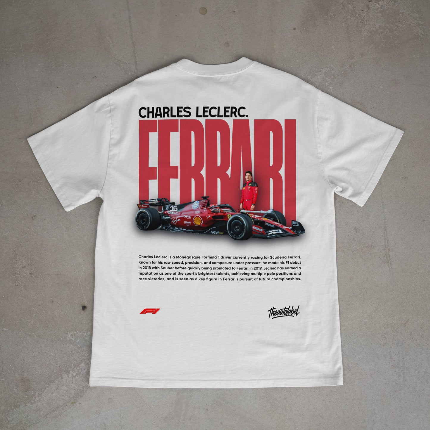 Leclerc Ferrari Tee