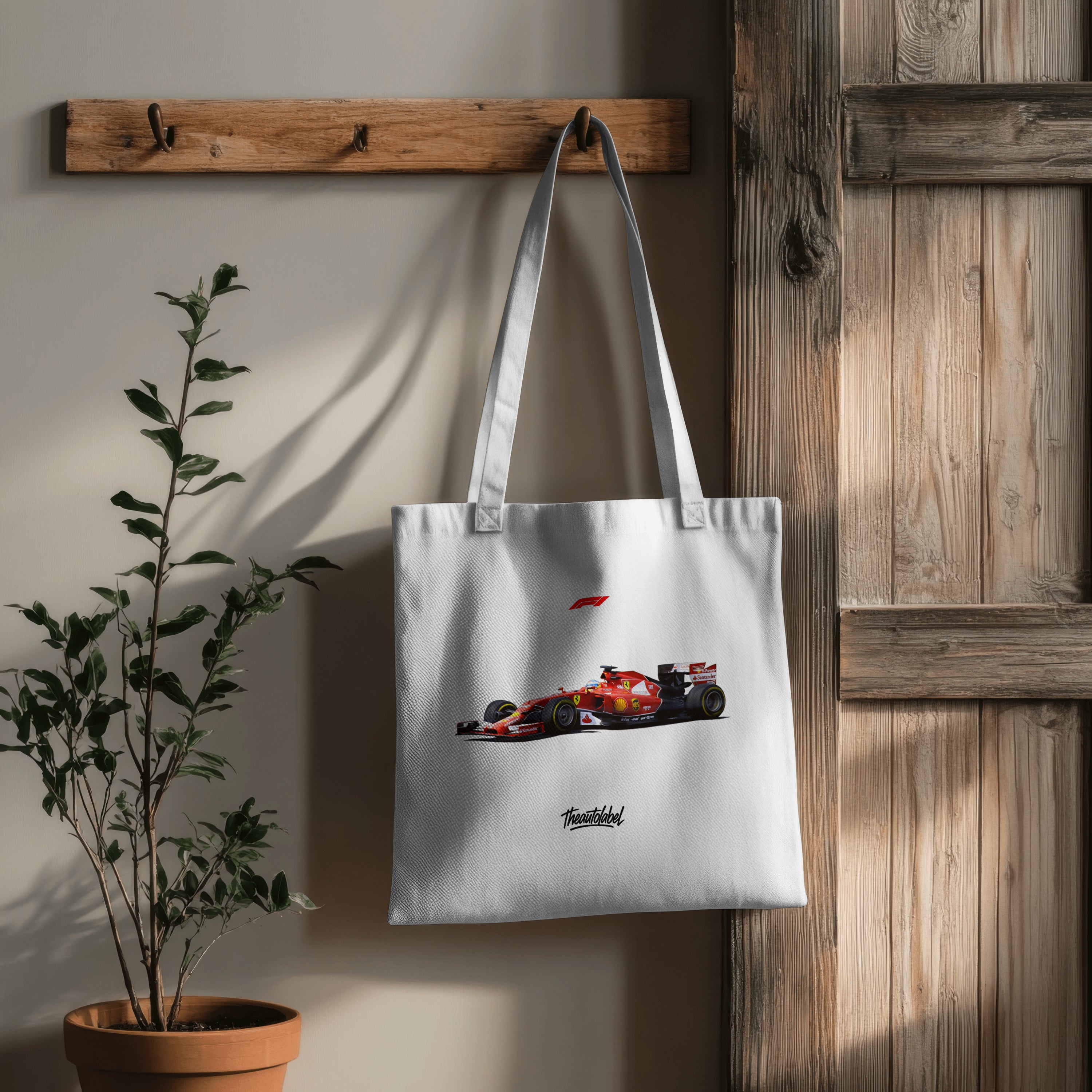 F1 Tote Bag Zipper