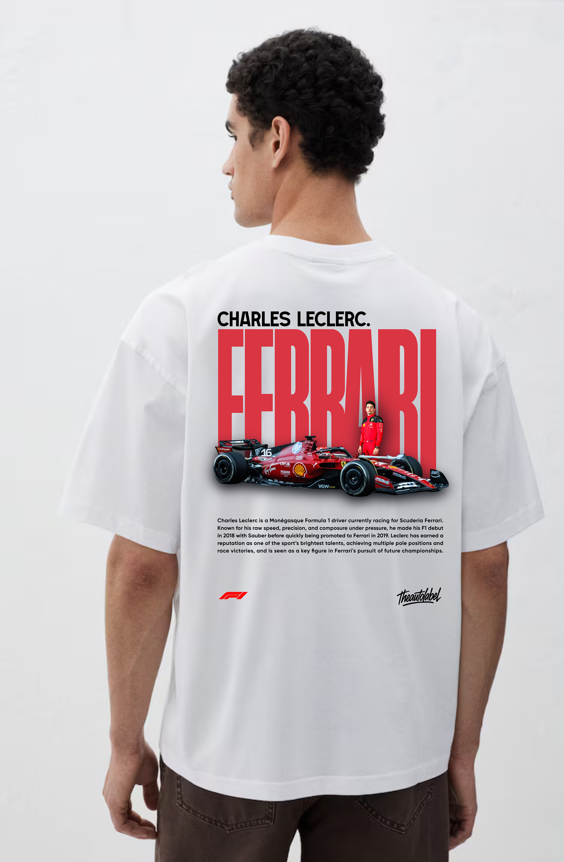 Leclerc Ferrari Tee